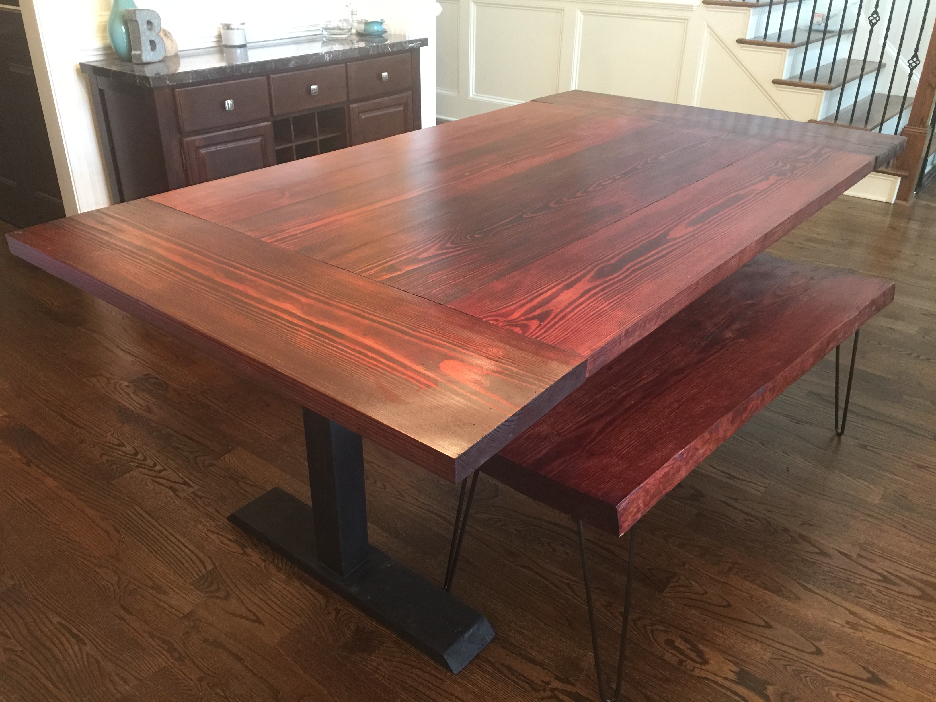 Pine Cherry Table